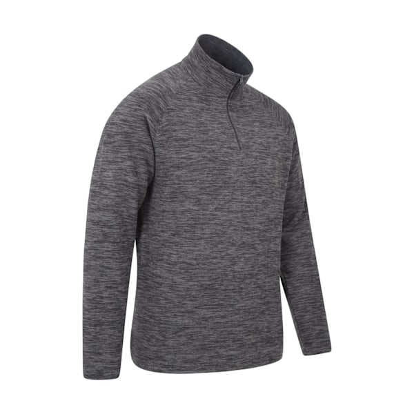 Mountain Warehouse Mens Snowdon II Fleece Top 4XL Charcoal Charcoal 4XL