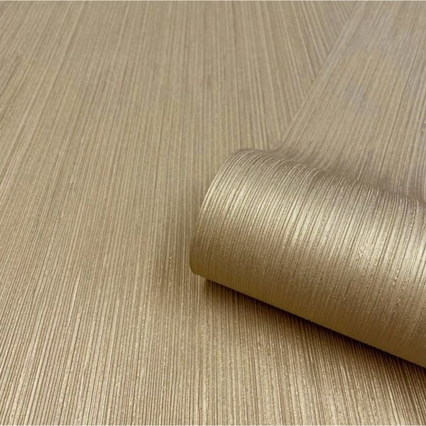 Belgravia Amara Metallic Textured Wallpaper One Size Gold Gold One Size