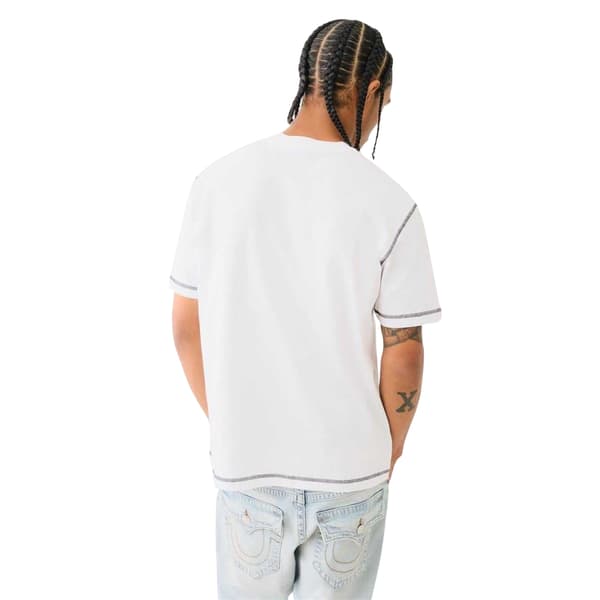 True Religion Herr Horseshoe T-shirt L Vit White L