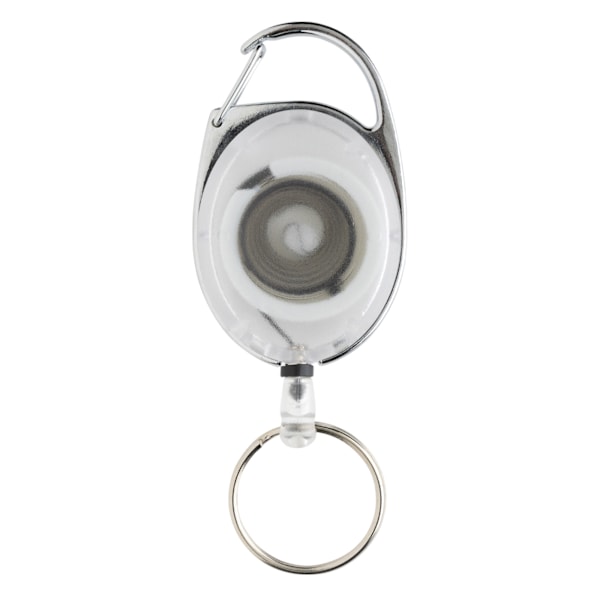XD Collection Återvunnen ABS-plast Nyckelring One Size Vit White One Size
