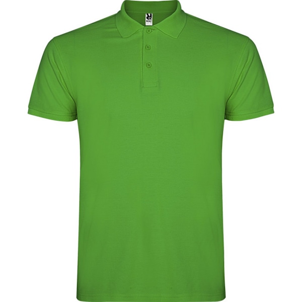 Roly Herr Star Kortärmad Polotröja L Gräsgrön Grass Green L