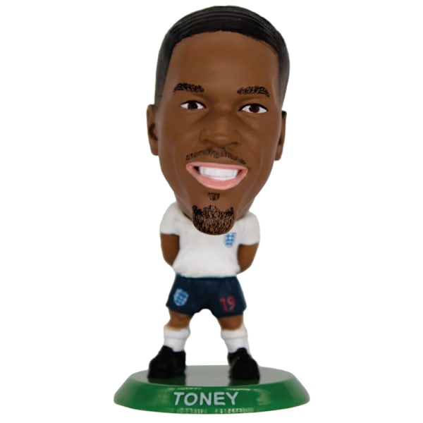 England FA Ivan Toney SoccerStarz Fotbollsfigur En Storlek Vit White/Navy Blue One Size