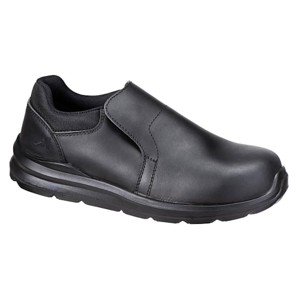 Portwest Unisex Vuxen S3S SR FO Komposit Slip-on Säkerhetsskor Black 4 UK