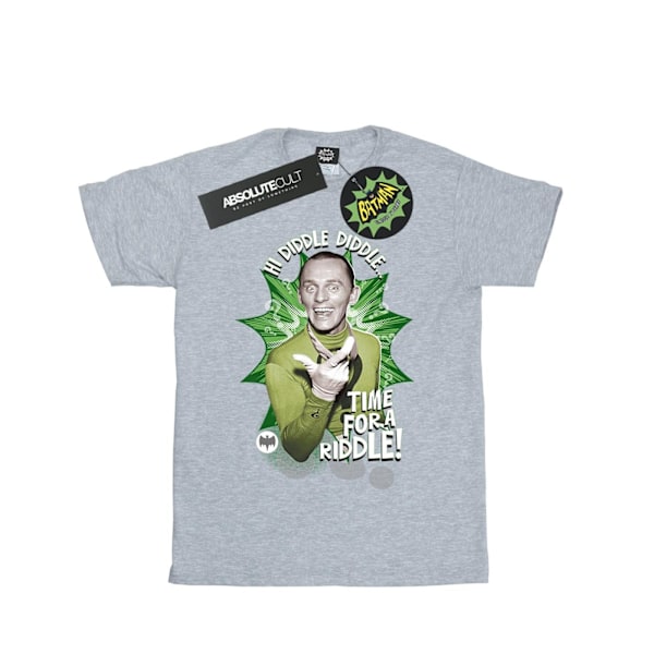 DC Comics Dam/Kvinnor Batman TV-serie The Riddler Time for a Sports Grey XXL