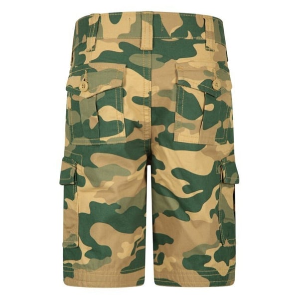 Mountain Warehouse Barnkläder/Barn Camo Cargo Shorts 3-4 År L Light Beige/Green 3-4 Years