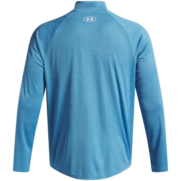 Under Armour Herr Tech Textured Half Zip Tröja XL Ethereal Blue Ethereal Blue XL
