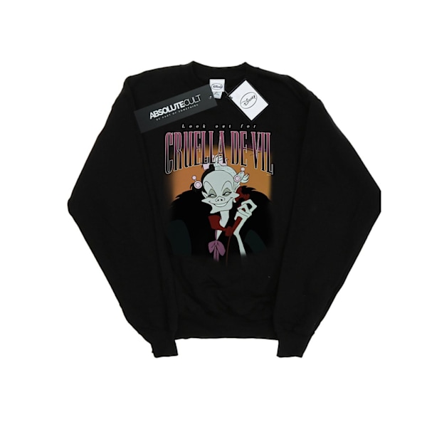 Disney Herr Cruella De Vil Homage Sweatshirt M Svart Black M