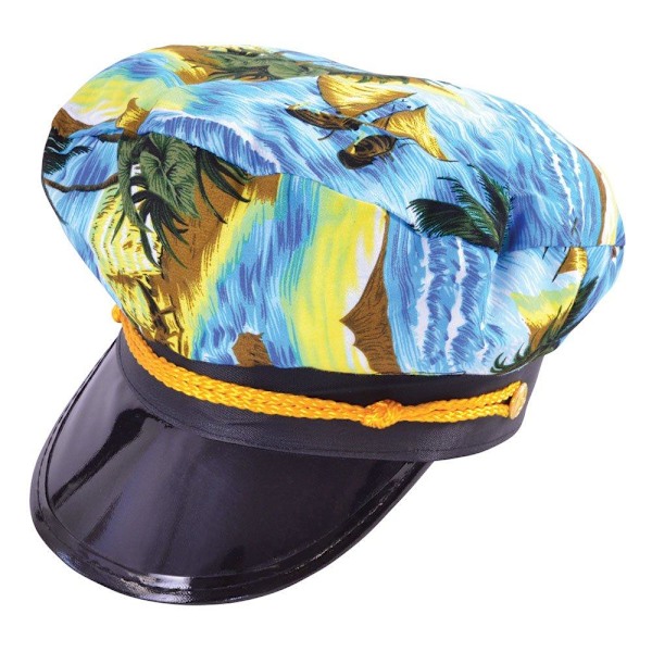 Bristol Novelty Unisex Vuxen Hawaiian Kapten Hatt En Storlek Mul Multicoloured One Size