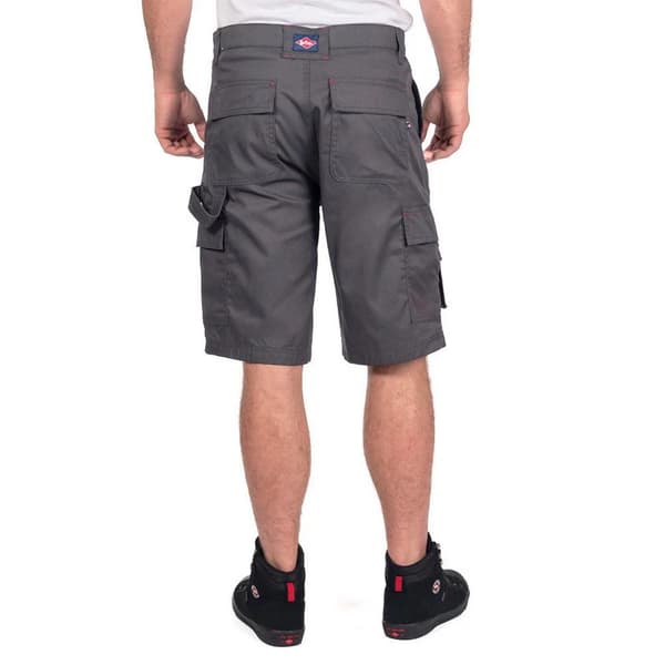 Lee Cooper Klassiska Cargo Shorts för Män 32R Grå Grey 32R