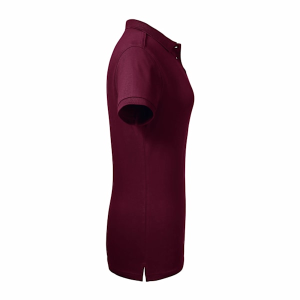 Russell Dam/Kvinnor Skräddarsydd Stretch Polo XS Burgundy Burgundy XS