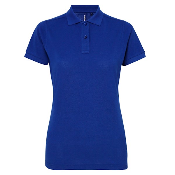 Asquith & Fox Dam/Dam Short Sleeve Performance Blend Polo Royal M
