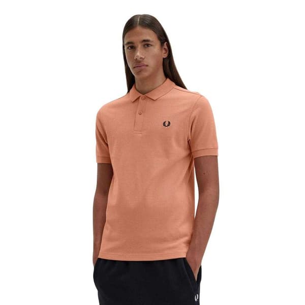 Fred Perry Herr Polo Tröja S Ljus Rost Light Rust S