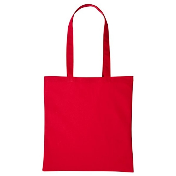 Nutshell Plain Strong Shoulder Shopper Bag One Size Hot Red Hot Red One Size