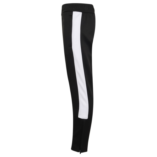 Finden & Hales Barn/Barn Tracksuit Bottoms 7-8 År Svart Black/White 7-8 Years