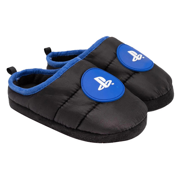 Playstation Pojks Tofflor 1 UK Svart/Blå Black/Blue 1 UK
