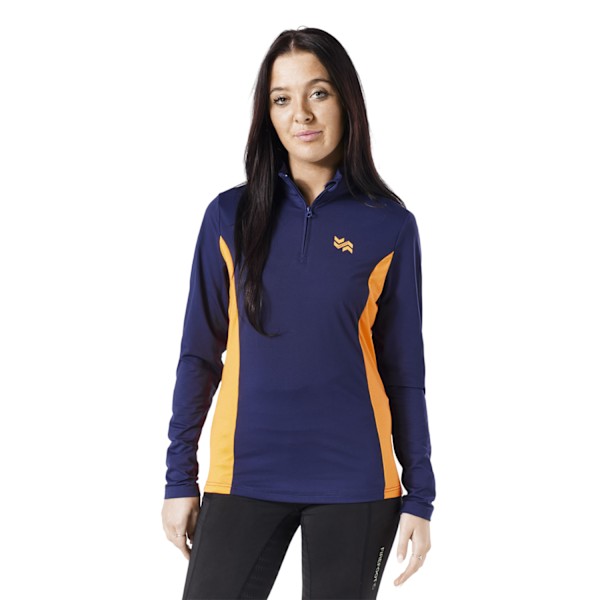 Firefoot Dam/Kvinnor Standbury Baslager Topp XL Marinblå/Orange Navy/Orange XL