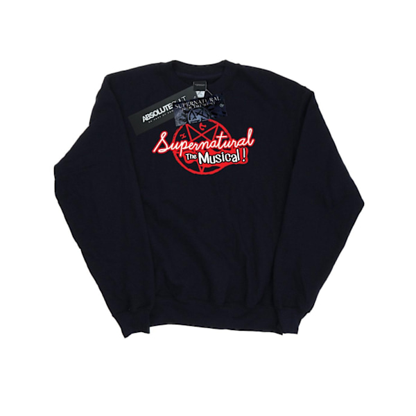 Supernatural Dam/Kvinnor The Musical Sweatshirt L Svart Black L