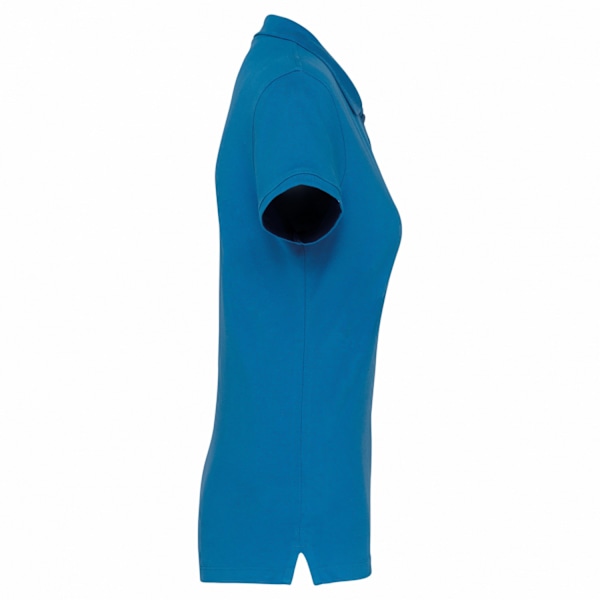 Kariban Dam/Dam Pique Poloskjorta L Tropisk Blå Tropical Blue L