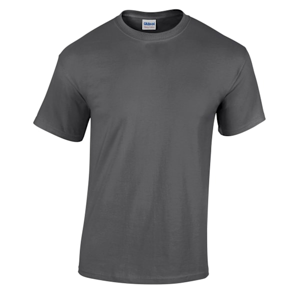 Gildan Herr Heather Heavy T-Shirt L Mörk Heather Dark Heather L
