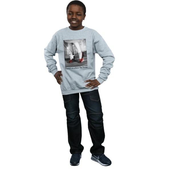 Trollkarlen från Oz Pojkar Rubin Tofflor Foto Sweatshirt 9-11 År Sports Grey 9-11 Years