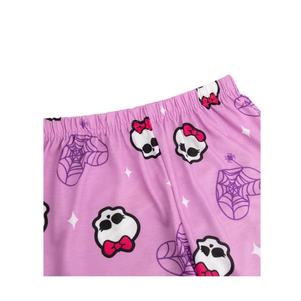 Monster High Flickor Karaktär Lång Pyjamas Set 5-6 År Rosa Pink 5-6 Years