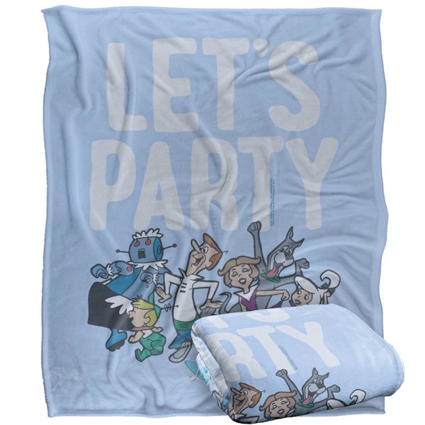 The Jetsons Let´s Party Filt En Storlek Flerfärgad Multicoloured One Size