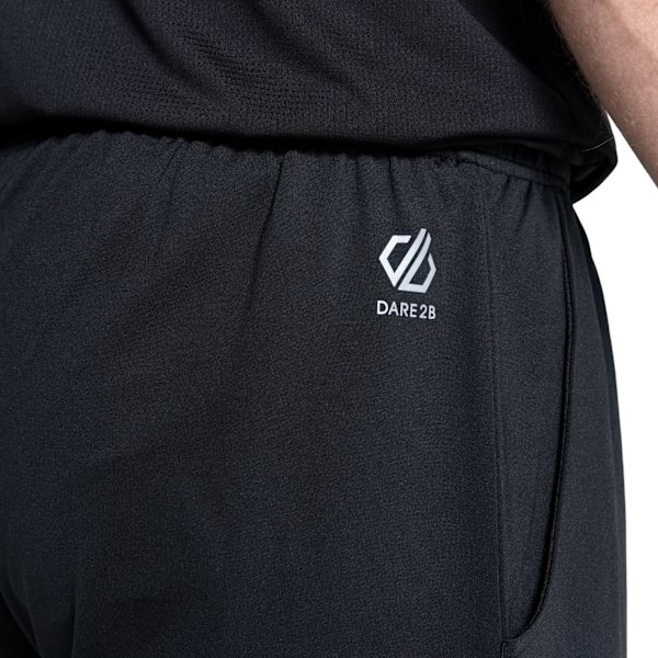 Dare 2B Sprinted Shorts med dragsko för män, M, svart Black M