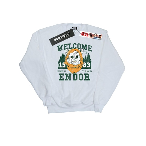 Star Wars Mens Endor Camp Sweatshirt 3XL Vit White 3XL