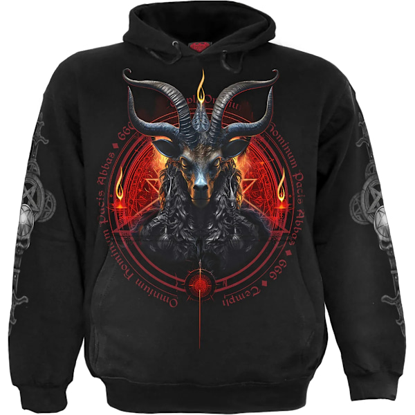Spiral Direct Unisex Vuxen Baphomet Hoodie XL Svart Black XL