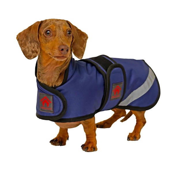 Firefoot Tax Fleecefodrat Utomhus Hundtäcke M-16cm Marinblå Navy M-16cm