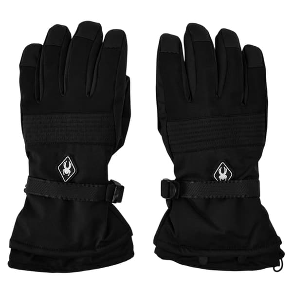 Spyder Snowboardhandskar för män XL Svart Black XL