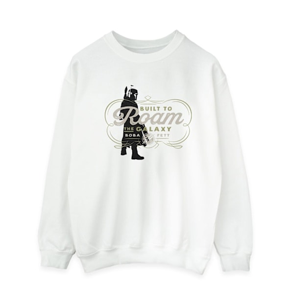 Star Wars The Book Of Boba Fett Built To Roam Sweatshirt 4 för män White 4XL
