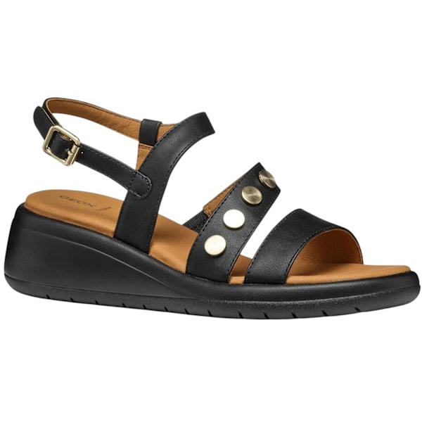 Geox Dam/Damer D Meliconia Sandaler 7 UK Svart Black 7 UK