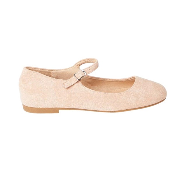 Dorothy Perkins Dam/Dam Penny Flat Mary Janes 6 UK Blush Blush 6 UK