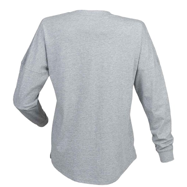 Skinni Fit Unisex Adult Heather Drop Shoulder T-Shirt XXL Grå Grey XXL