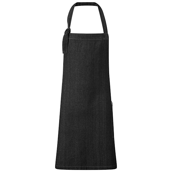 Premier Regenerate Hållbar Förkläde One Size Svart Denim Black Denim One Size