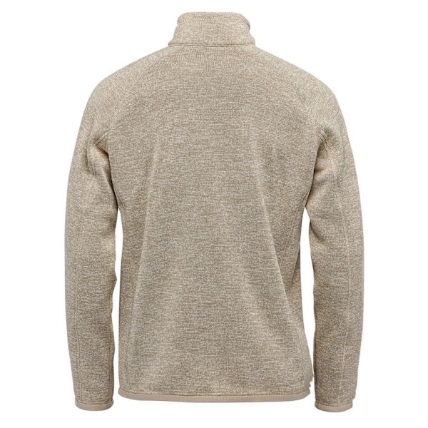 Stormtech Herr Avalante Pure Earth Full Zip Fleece Jacka XL Oa Oatmeal Heather XL