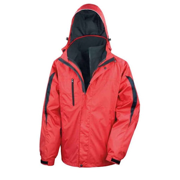 Result Herr Journey 3 i 1 Softshelljacka 3XL Röd/Svart Red/Black 3XL