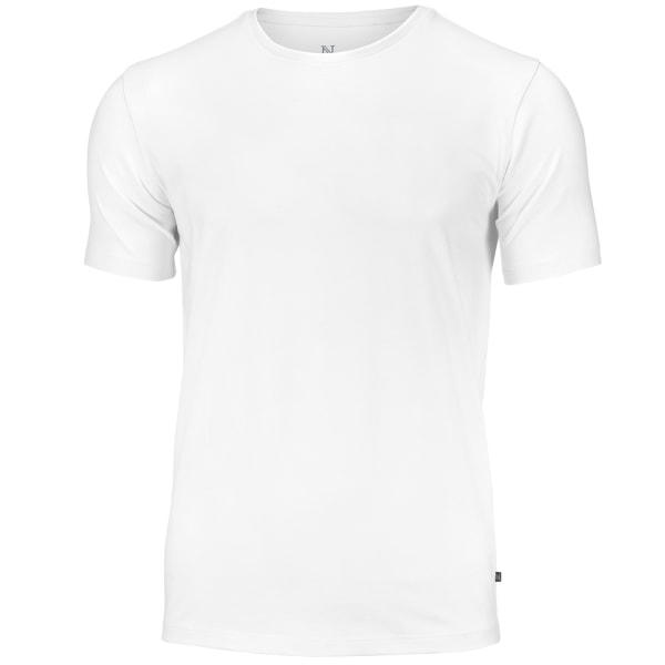 Nimbus Mens Montauk Essential kortärmad T-shirt 2XL Vit White 2XL
