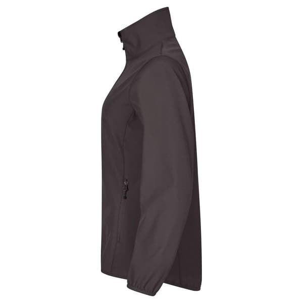 Clique Dam/Dam Klassisk Soft Shell Jacka S Mörkgrå Dark Grey S