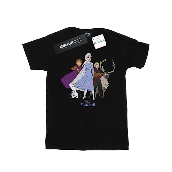 Disney Boys Frozen 2 Grupp T-shirt 3-4 år Svart Black 3-4 Years