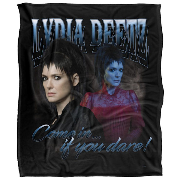 Beetlejuice Lydia Deetz Filt En Storlek Flerfärgad Multicoloured One Size