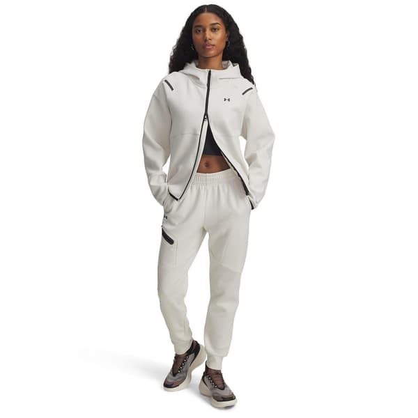 Under Armour Dam/Kvinnor Unstoppable Tvåfärgad Sweatjacka S Off White S