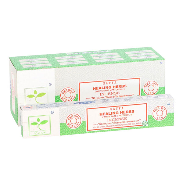 Satya Healing Herbs Earth Rökelsepinnar (6-pack) One Size B Brown One Size