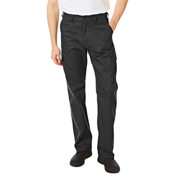 Lee Cooper Herr Plain Cargobyxor 40R Svart Black 40R