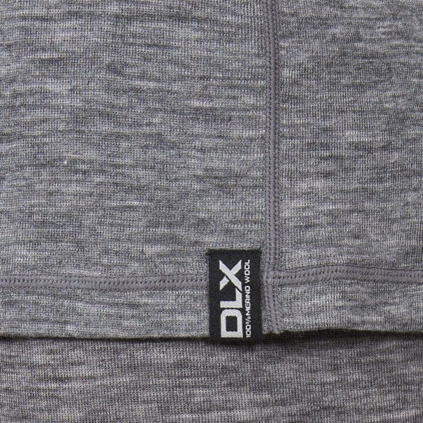 Trespass Wexler Merino Base Layer Top M Mörkgråmelerad Dark Grey Marl M