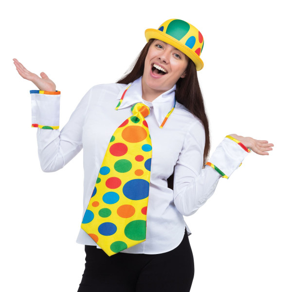 Bristol Novelty Unisex Vuxna Clown Kit One Size Flerfärgad Multicoloured One Size