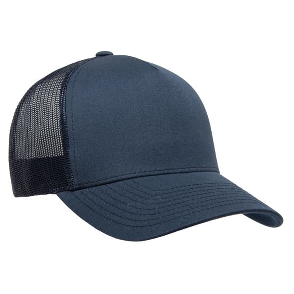 Flexfit By Yupoong 5 Panel Retro Trucker Cap One Size Navy Navy One Size