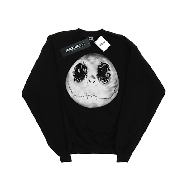 Disney Girls Nightmare Before Christmas Jack Moon Face Sweatshirt Black 12-13 Years