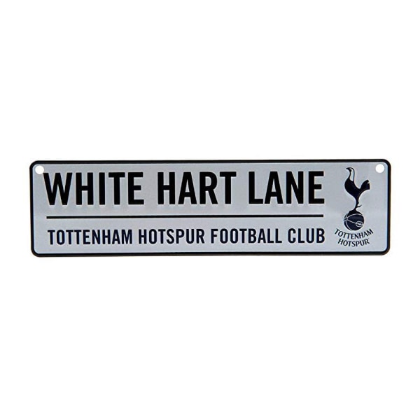 Tottenham Hotspur FC Official Football 3D Relief Metal Hangin White/Navy/Black One Size